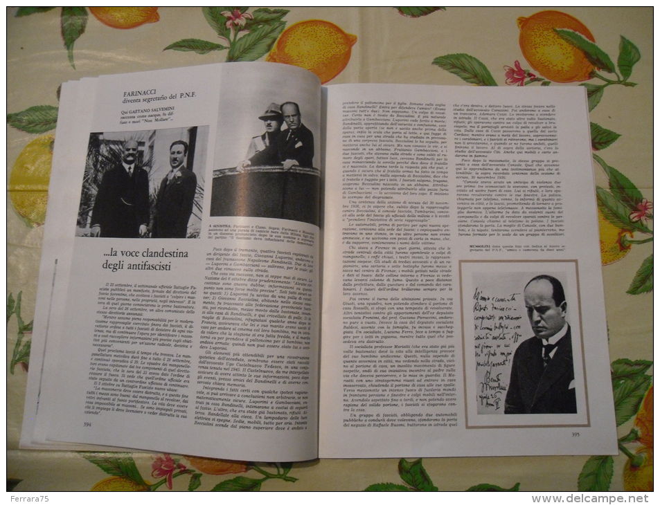 WW2 STORIA DEL FASCISMO ENZO BIAGI N.13 1964 GLI ATTENTATI CONTRO MUSSOLINI