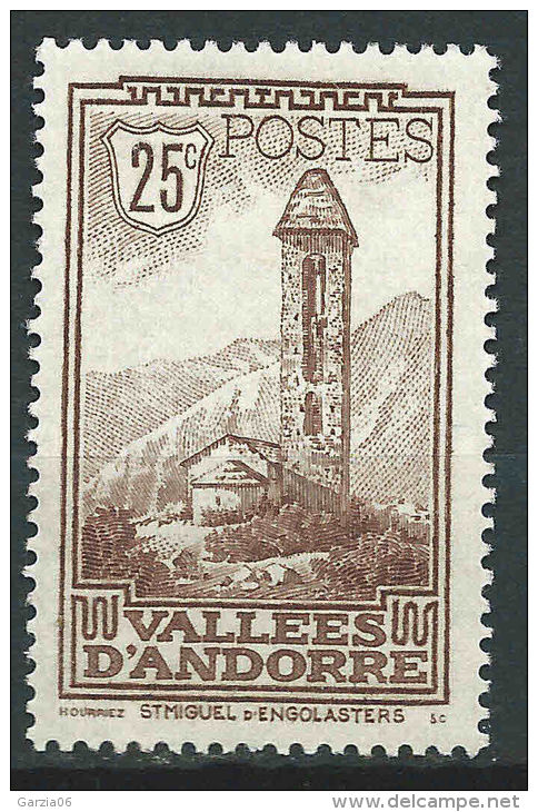 Andorre - 1932 - Paysages - 31 - Neuf * - MLH - Ungebraucht