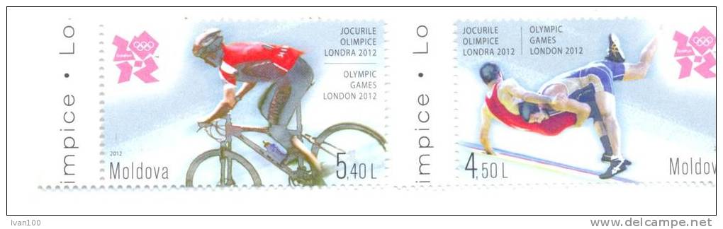 2012. Moldova, Summer Olympic Games LONDON´2012, 2v, Mint/** - Eté 2012: Londres