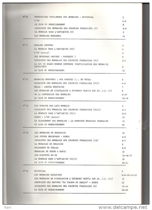 ABC De La NUMISMATIQUE   - 2 Volumes-  DIFFICILE A TROUVER - Libros & Software