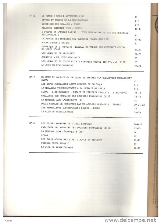 ABC De La NUMISMATIQUE   - 2 Volumes-  DIFFICILE A TROUVER - Libros & Software