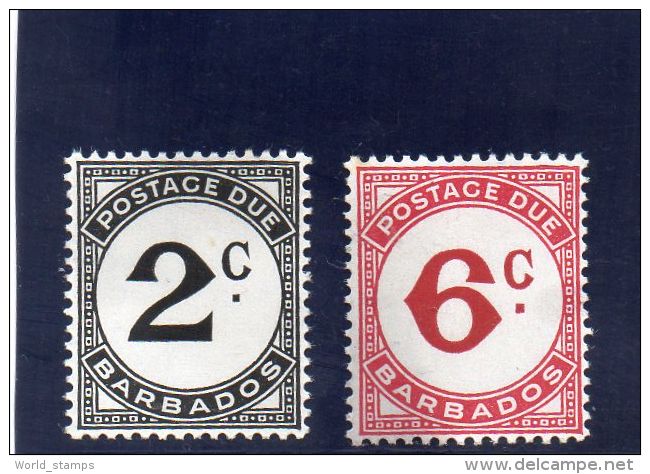 BARBADOS 1950 TAXE ** - Barbados (...-1966)