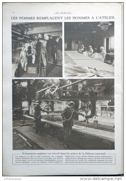 LE MIROIR N° 174 / 25-03-1917 RÉVOLUTION RUSSE VENISE BAGDAD MAUDE KIGOMA SOISSONS GOMMECOURT MACÉDOINE LISBONNE