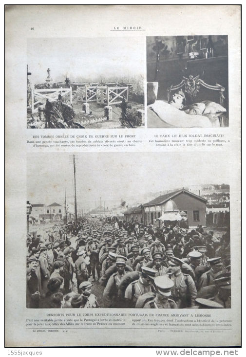 LE MIROIR N° 174 / 25-03-1917 RÉVOLUTION RUSSE VENISE BAGDAD MAUDE KIGOMA SOISSONS GOMMECOURT MACÉDOINE LISBONNE