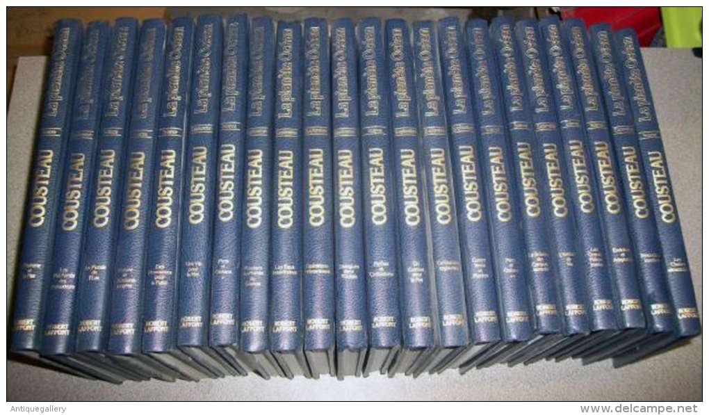 ENCYCLOPEDIE EN 24 VOLUMES = COUSTEAU - LA PLANETE OCEAN ( ROBERT LAFFONT) - Encyclopédies