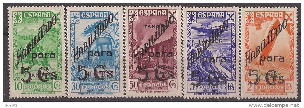 TABE12CF-L41116TTOT.Maroc Espagnol.Spanish Morocco .TANGER ESPAÑOL..HISTORIA DEL CORREO.BENEFICENCIA. 1941.(Ed 12/16*) - Sonstige (Land)