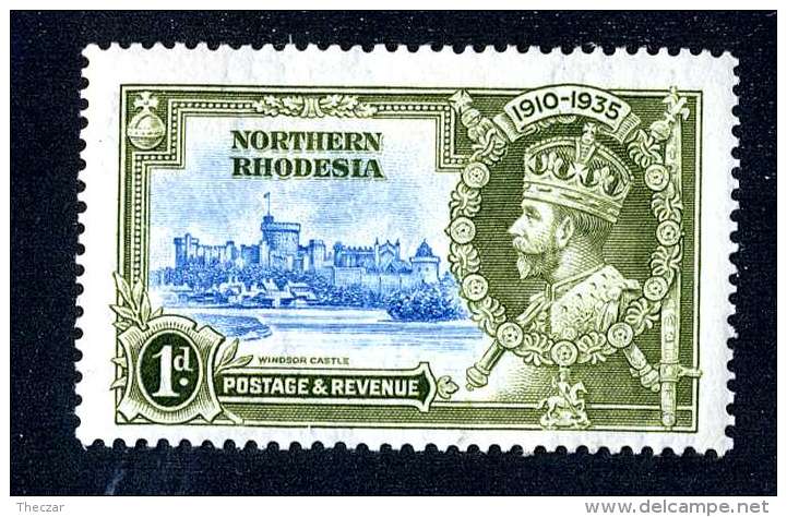 505 ) Northern Rhodesia  SG.#18 Mint*  Offers Welcome - Rhodésie Du Nord (...-1963)