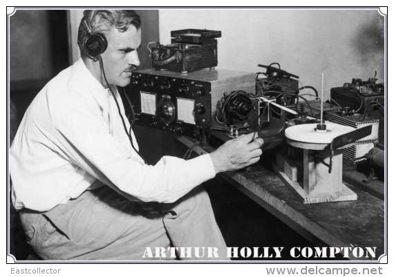 NOBEL PRIZE WINNERS Arthur Holly Compton Stamped Card 0951-2 - Premio Nobel