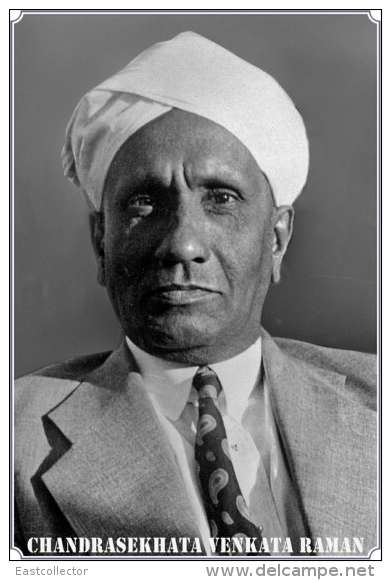 NOBEL PRIZE WINNERS Chandrasekhata Venkata Raman Stamped Card 0951-2 - Nobelprijs