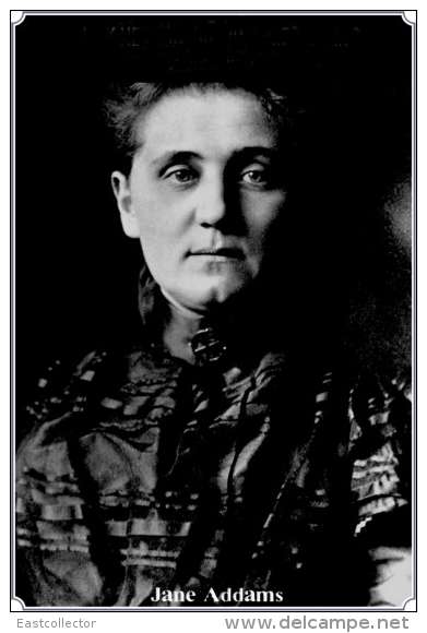 NOBEL PRIZE WINNERS Jane Addams Stamped Card 0951-2 - Nobelprijs