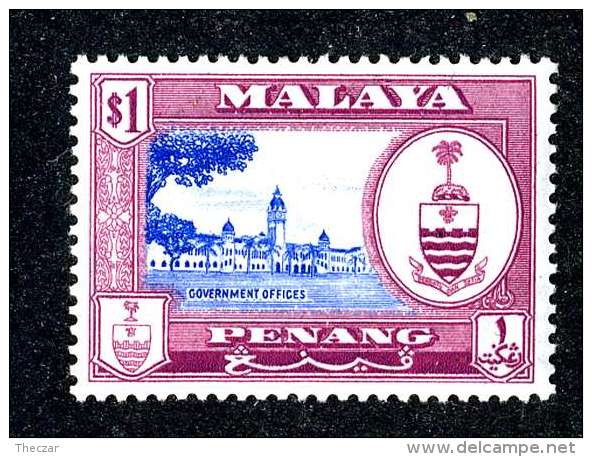 523 ) Malaysia Penang SG.#63 Mint*  Offers Welcome - Negri Sembilan