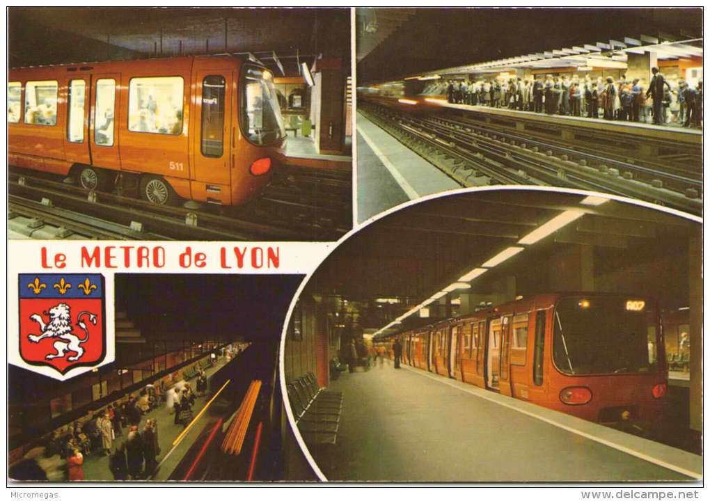 Le Métro De Lyon - Métro