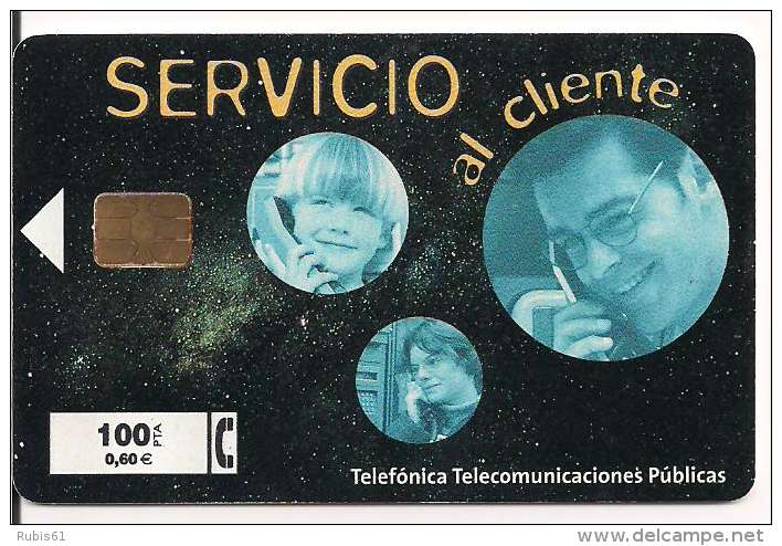 TARJETA TELEFONICA SERVICIO AL CLIENTE  TIRADA 46000 - Euskaltel