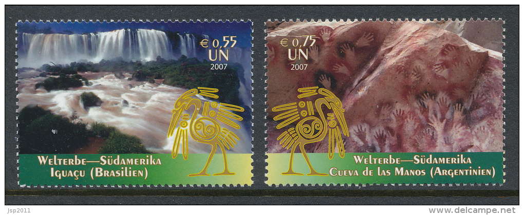 UN Vienna 2007 Michel # 504-505, MNH ** - Ungebraucht