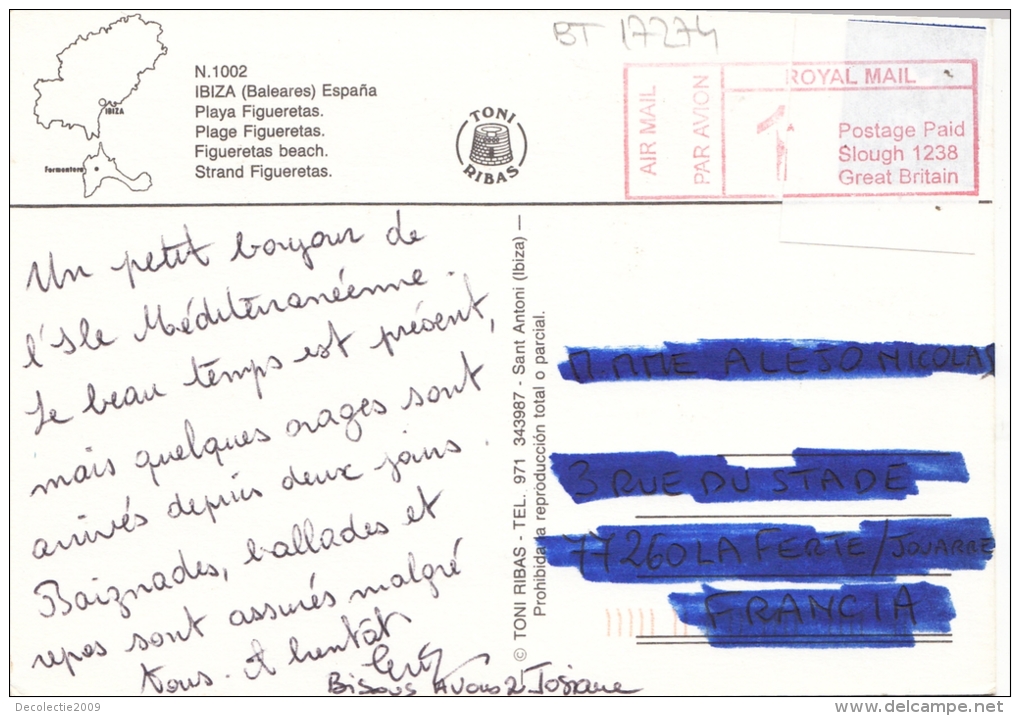 BT17272 Ibiza    2 Scans - Ibiza