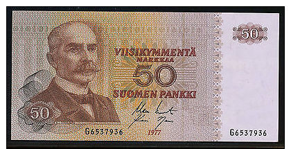 Finland 50 Markkaa 1977 P. 108 In UNC - Finlande