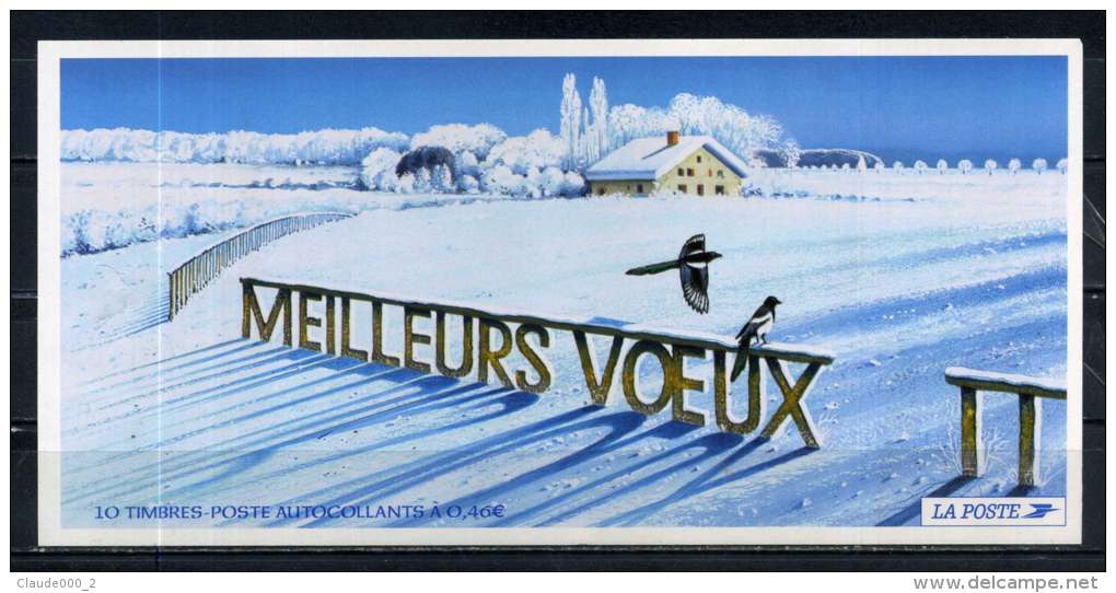 CARNET BC3534A  MEILLEURS VOEUX 2002 NEUF ** - Conmemorativos