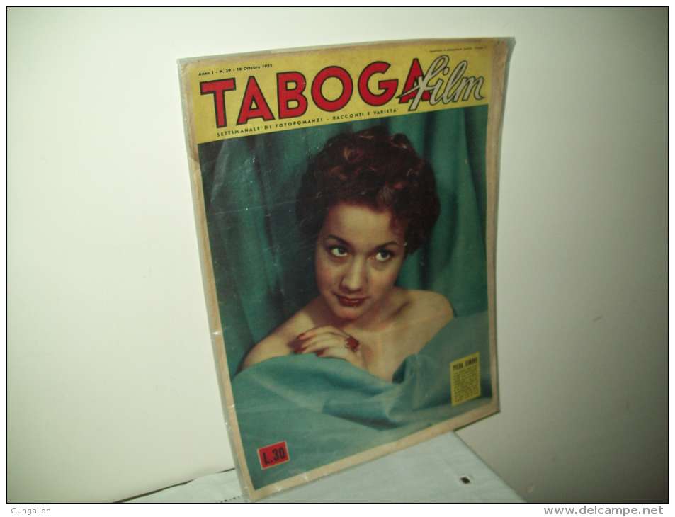 Taboca Film (Ed. Milano Nuova 1952)  "settimanale Di Fotoromanzi"  Anno I°  N. 39 - Kino