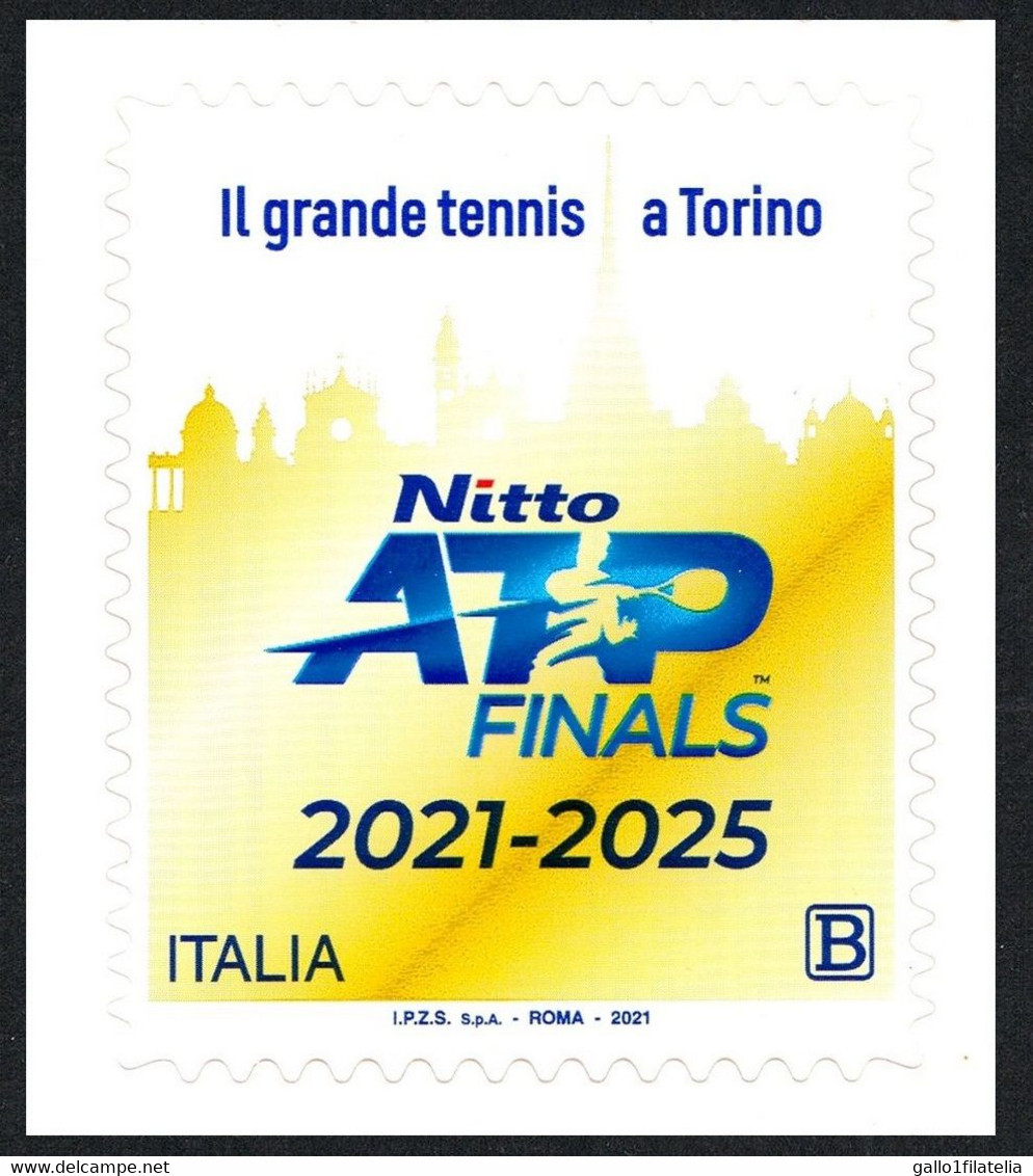 2021 - ITALIA / ITALY - TENNIS NITTO ATP FINALS A TORINO / TENNIS NITTO ATP FINALS IN TURIN. MNH - 2021-...:  Nuovi