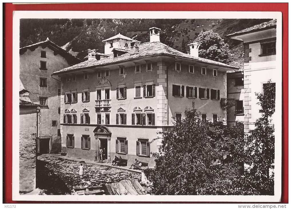 ATI-015 Hotel Willy  Soglio Valle Di Bregaglia, Palazzo Salis, Non Viaggiata.  Pomatti Castasegna No 11 - Bregaglia