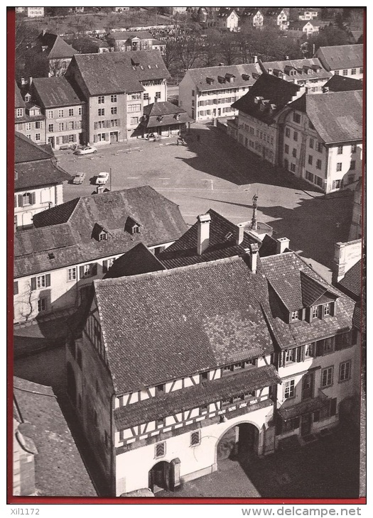 AZO-01  Zofingen Blick Vom Kirchturm Auf Den Thutplatz  Nicht Gelaufen. - Zofingue