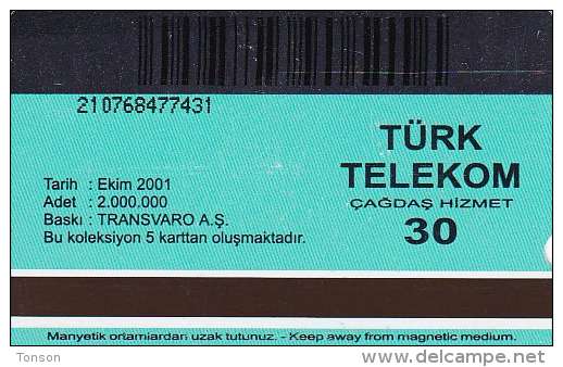 Turkey, N-203, Engravings, Sekerci, 2 Scans. - Türkei