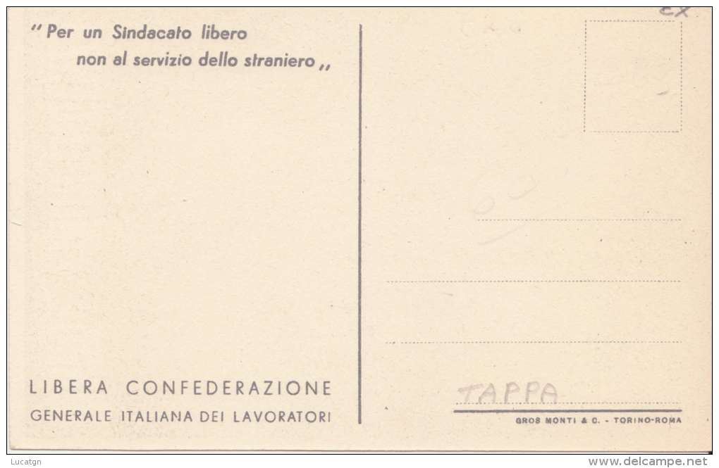 - Libera Confederazione Italiana Dei Lavoratori - Fondo Indipendenza - Vakbonden