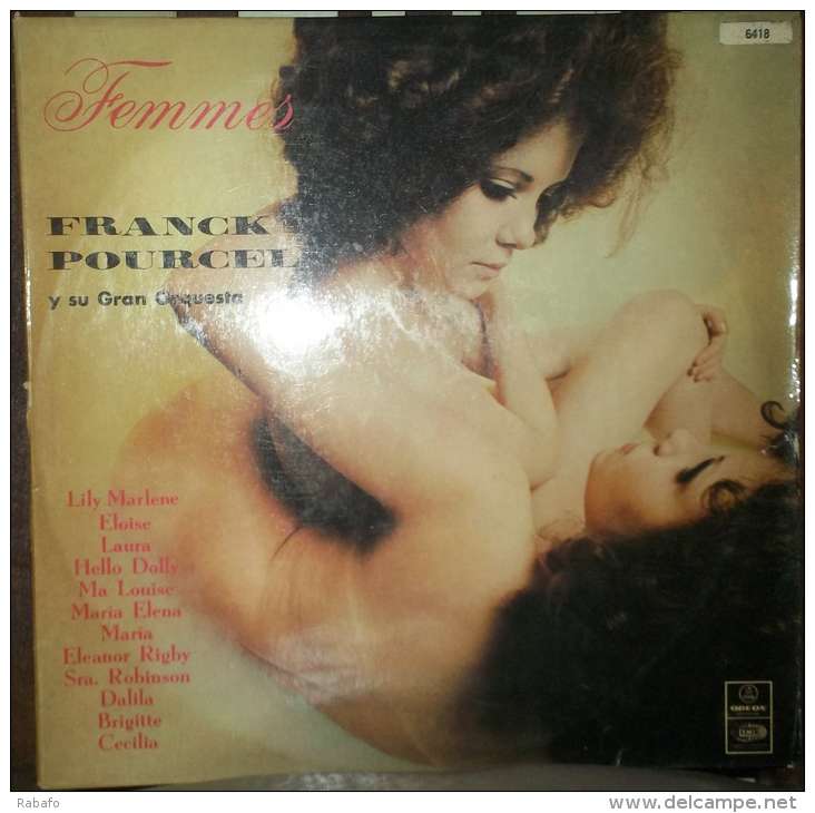 LP Argentino De Franck Pourcel Y Su Gran Orquesta Año 1973 - Instrumental