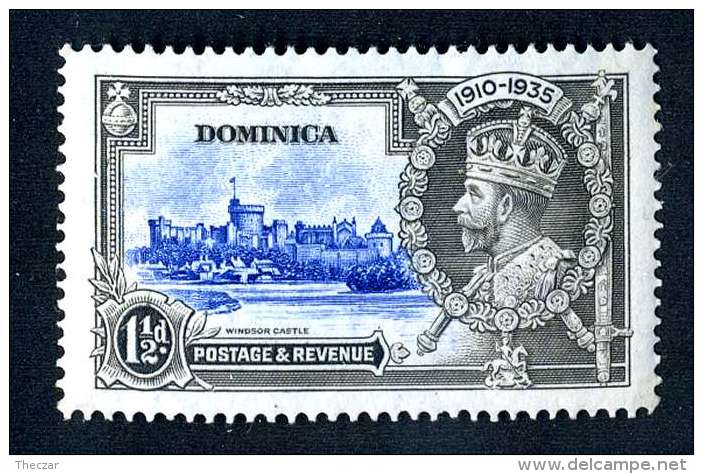 595 )  Dominica  SG.#93 Mint*  Offers Welcome - Dominica (...-1978)