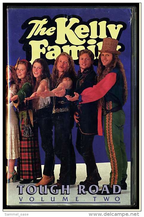 VHS Video  -  The Kelly Family - Tough Road Volume Two  -  Von 1994 - Concert & Music