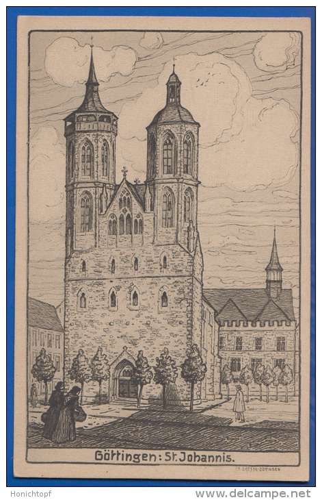 Deutschland; Göttingen; St. Johannis Kirche Nach Original Von Fr. Grosse - Goettingen