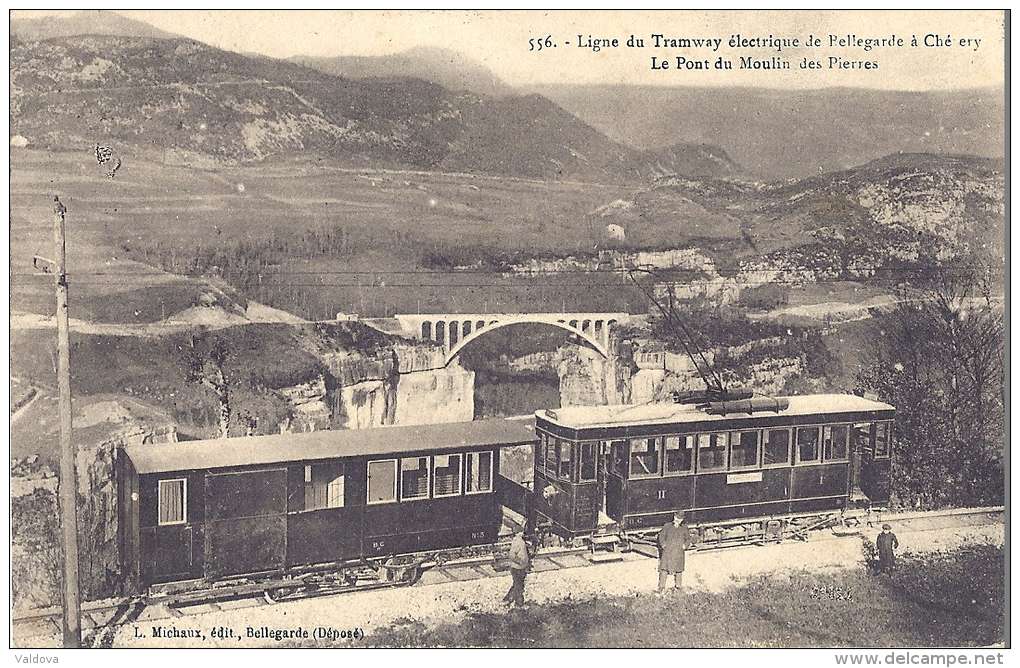 01  BELLEGARDE CHEZERY PONT MOULIN DES PIERRES TRAM - Non Classés