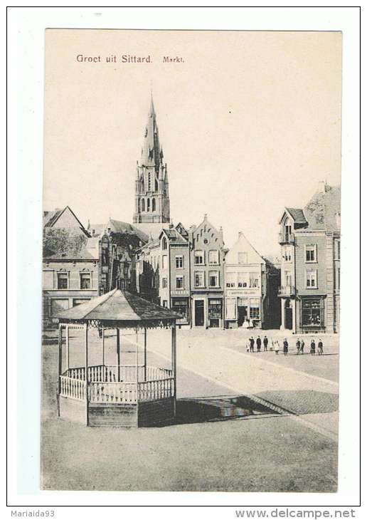 SITTARD - PAYS BAS - NEDERLAND - GROET UIT SITTARD - MARKT - Sittard