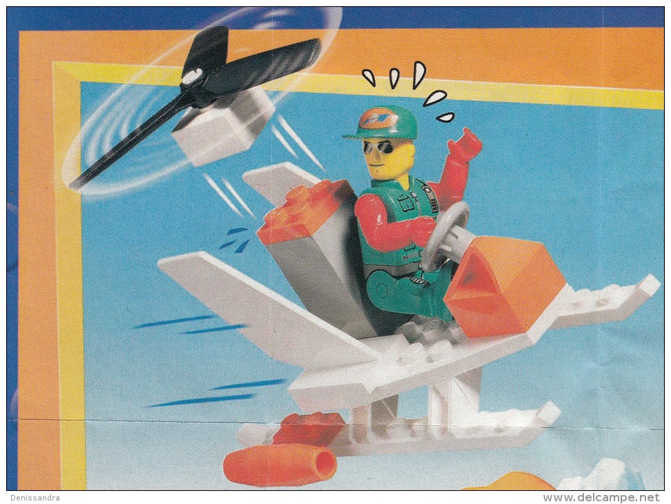 Lego 4613 Jack Stone Turbo Chopper Avec Plan 100 % Complet Voir Scan - Lego System