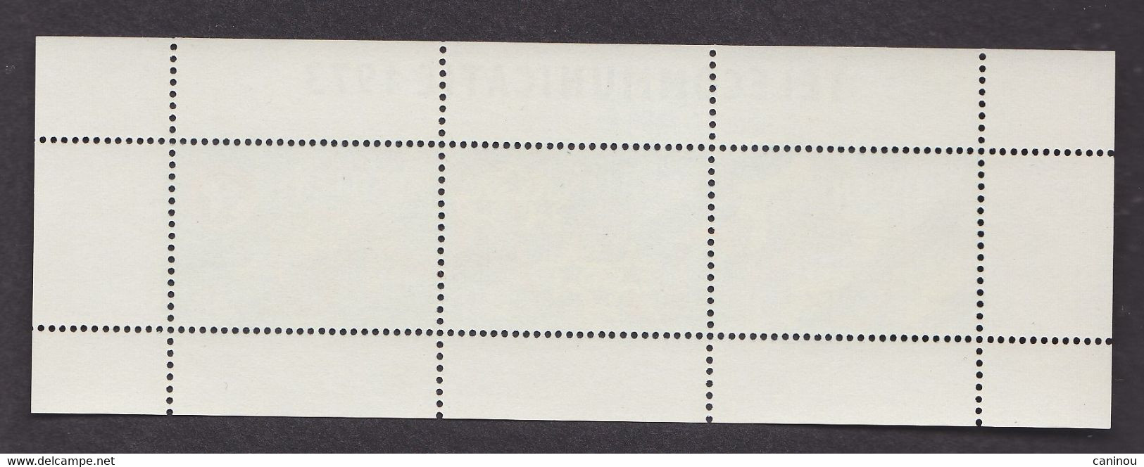 ANTILLES NEERLANDAISES BLOC FEUILLET Y&T 2 TELECOMMUNICATIONS  1973 NEUF SANS CHARNIERES - West Indies