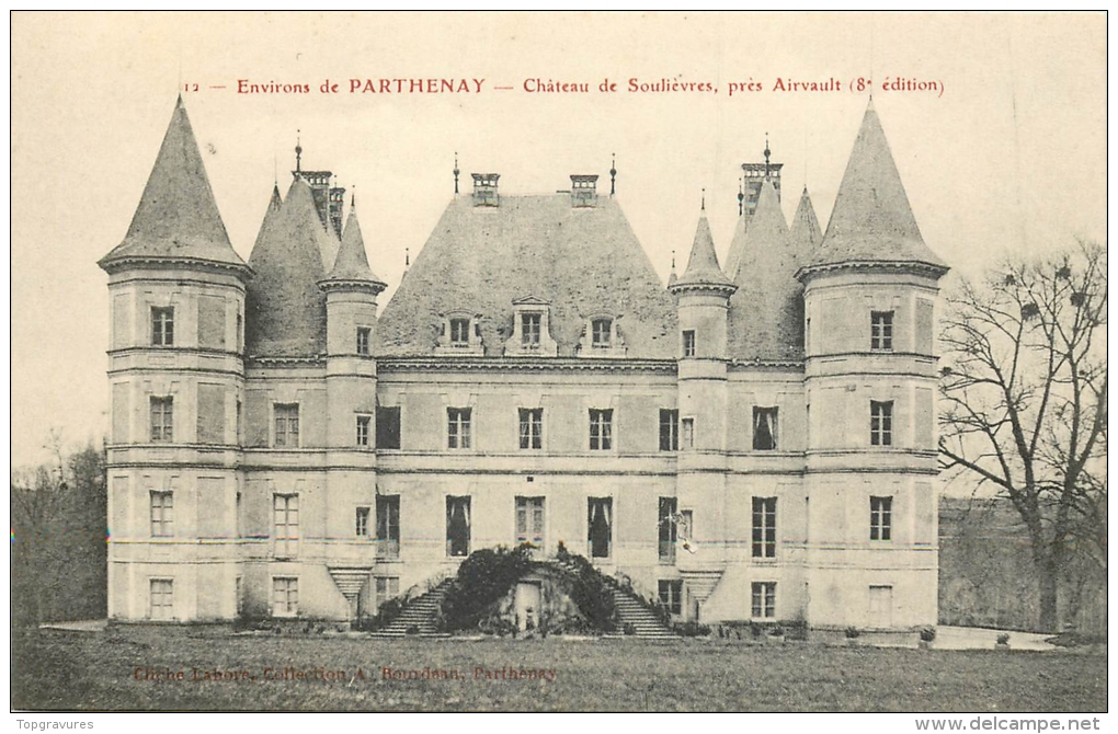 79 PARTHENAY CHATEAU DE SOULIEVRES - Parthenay