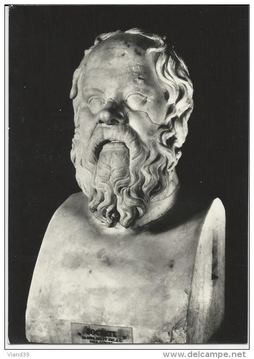 Rome - Roma - Musei Capitolini -  Socrate - Non écrite - Musées