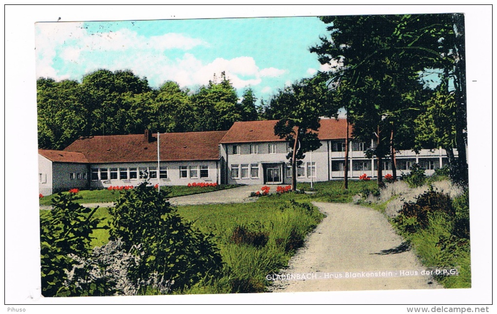 D4037   GLADENBACH : Haus Blankenstein - Haus Der D.P.G. - Marburg