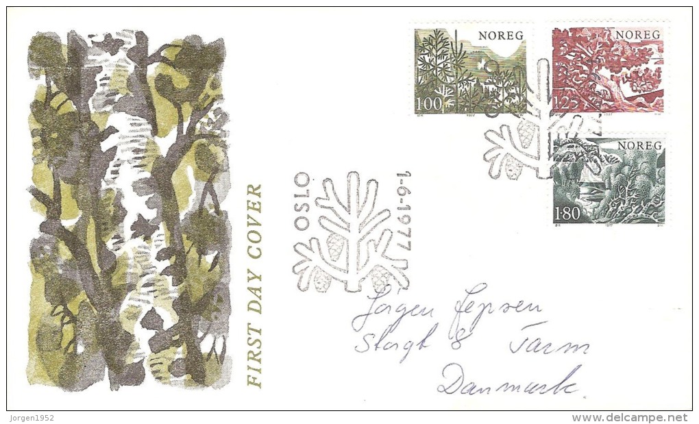 NORWAY   #FDC FROM YEAR 1977 - FDC