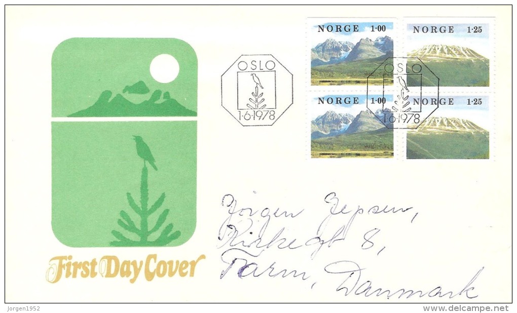 NORWAY   #FDC FROM YEAR 1978 - FDC