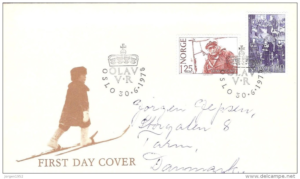 NORWAY   #FDC FROM YEAR 1978 - FDC