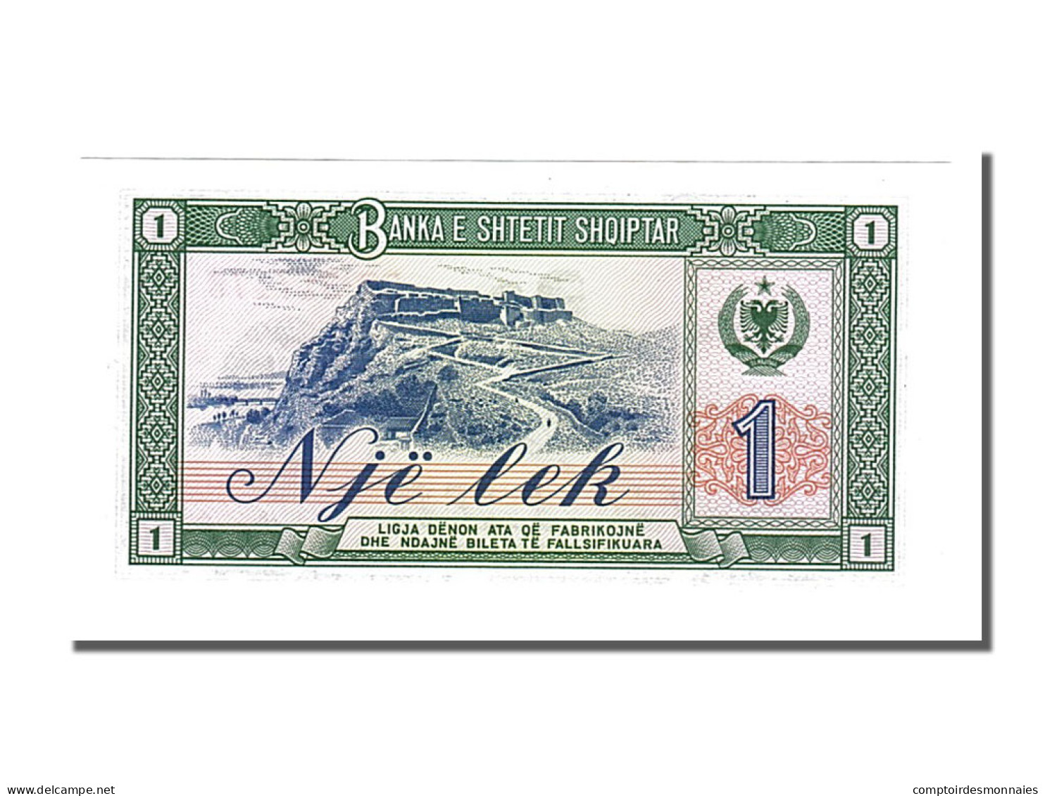 Billet, Albania, 1 Lek, 1976, NEUF - Albanien