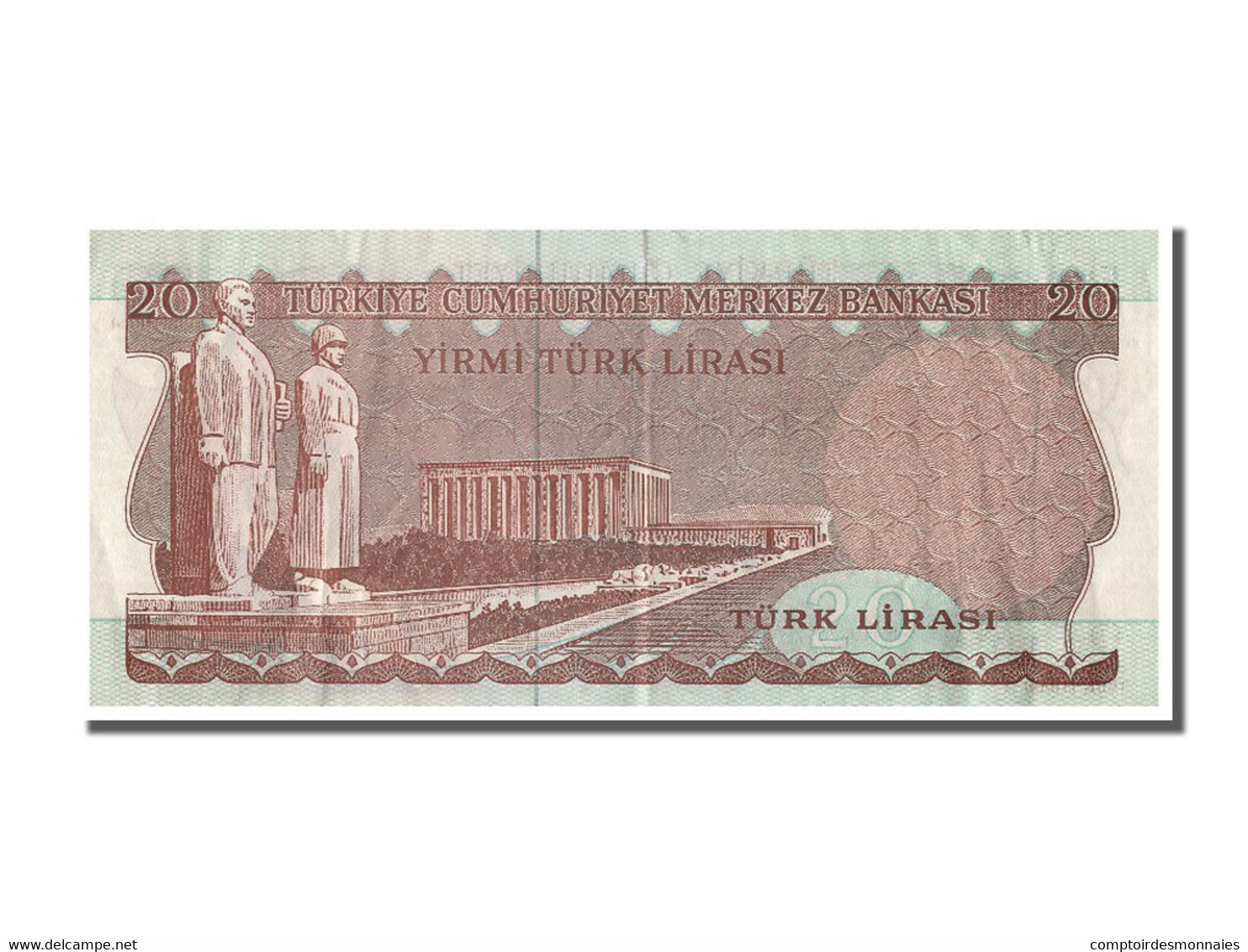 Billet, Turquie, 20 Lira, 1970, SUP - Turchia