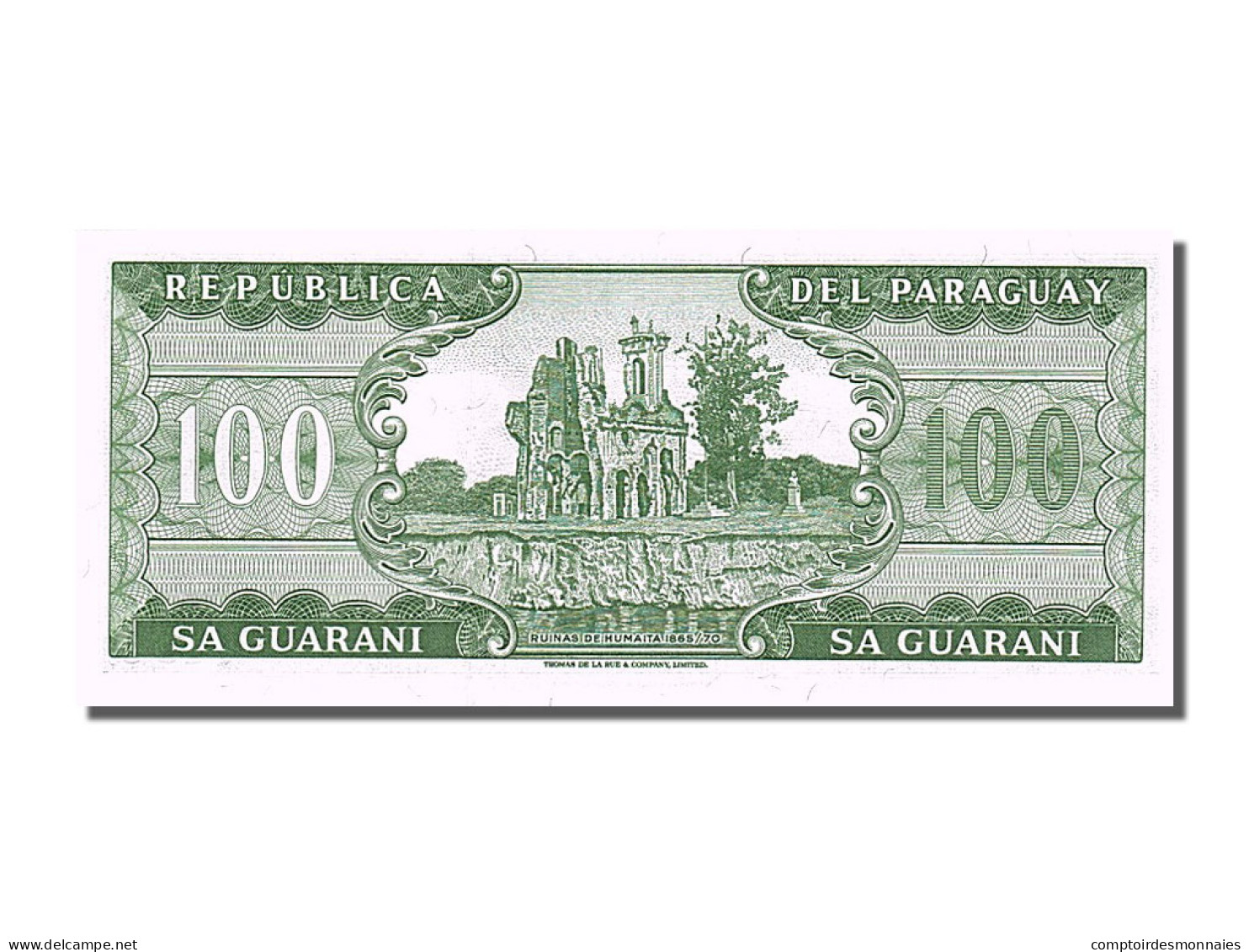 Billet, Paraguay, 100 Guaranies, 1952, NEUF - Paraguay