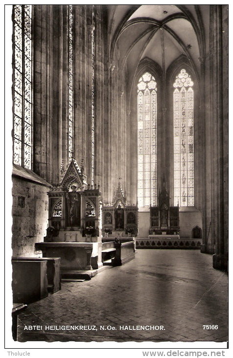 Abtei (Abbaye) Heiligenkreuz (Baden-Basse-Autriche)- Hallenchor-Verlag P.Ledermann, Wien I - Heiligenkreuz