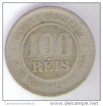BRASILE 100 REIS 1898 - Brasile