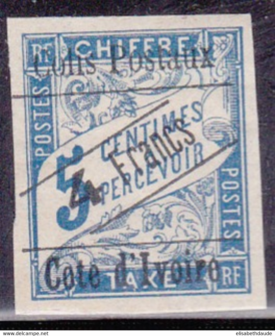 COTE D'IVOIRE - COLIS-POSTAUX YVERT N° 16 * MH - COTE 2020 = 350 EUR. - SIGNE BRUN - Unused Stamps