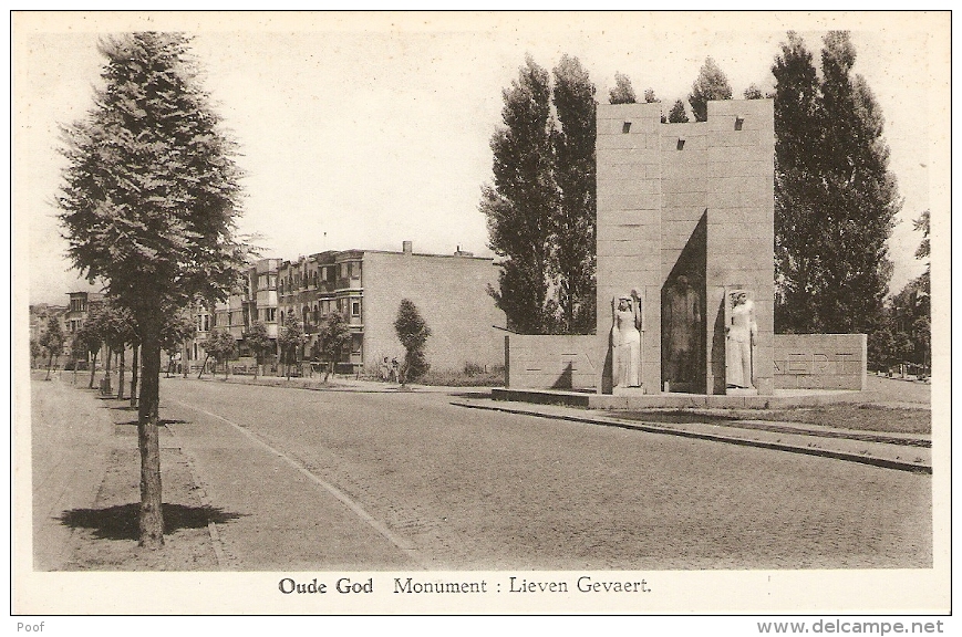 Oude God : Monument  -- Lieven Gevaert - Mortsel