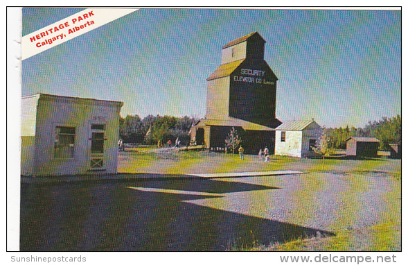Canada Grain Elevator And Law Office Heritage Park Calgary Alberta - Calgary