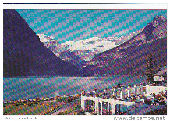 Canada Lake Louise And Swimming Pool Alberta - Lac Louise